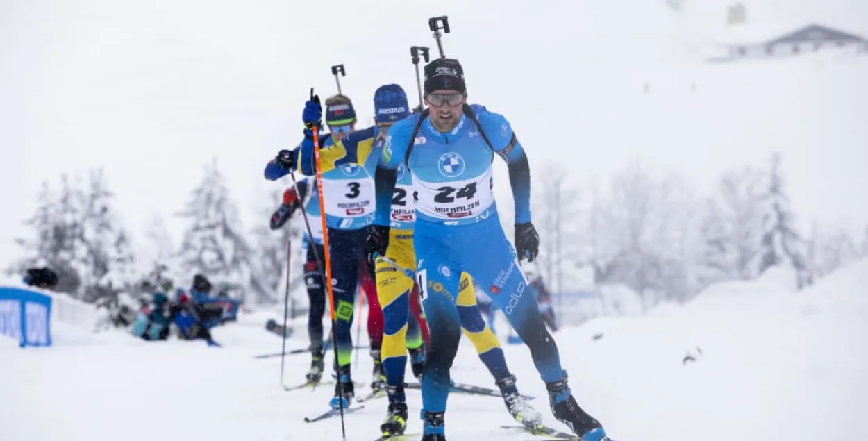 Биатлонисты в австрийском Хохфильцене / biathlonworld.com