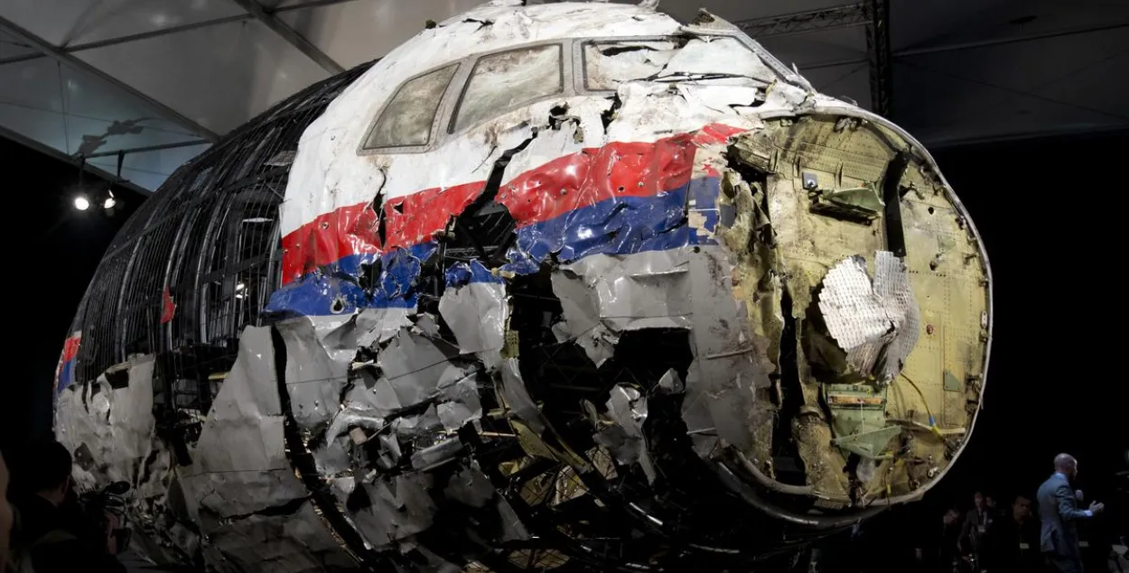 Боинг MH17, сбитый над Донбассом / AP
