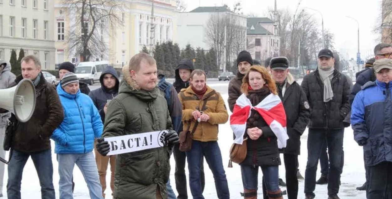 Як праходзіў марш “Мы не дармаеды!” у Брэсце (фотарэпартаж)