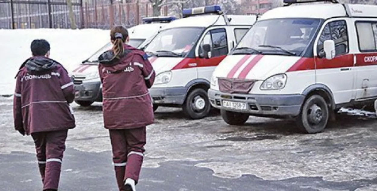 У Мінску былі тры выпадкі нападаў на медыкаў хуткай дапамогі