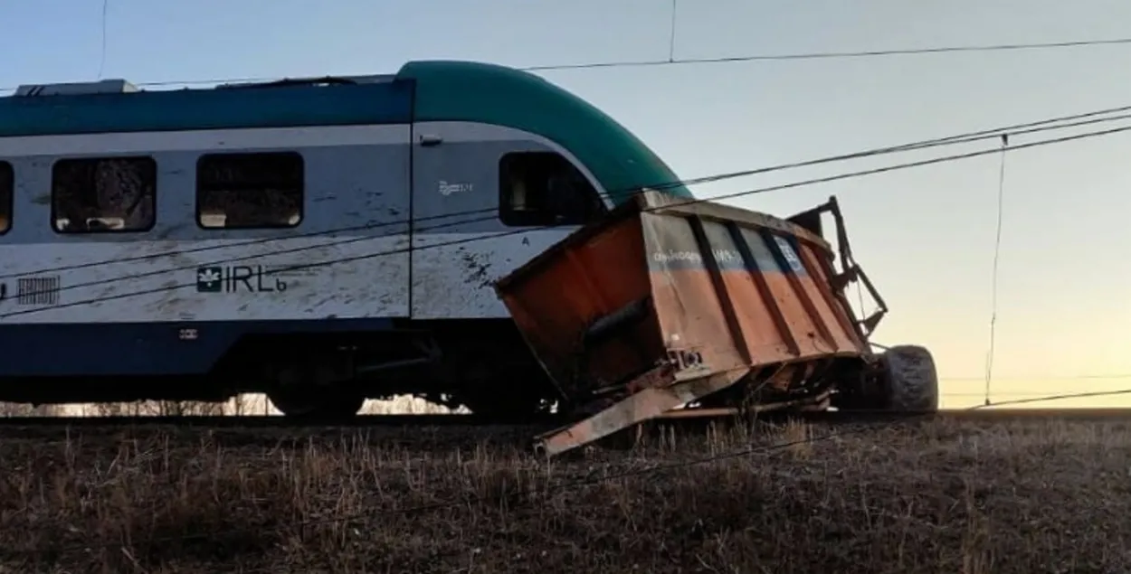 З-за аварыі пад Міханавічамі на чыгунцы ўзніклі сур'ёзныя праблемы