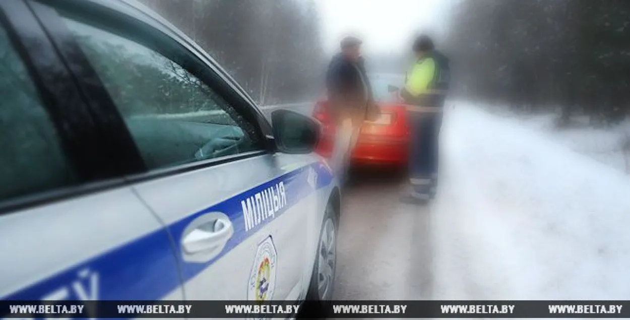 У Ляхавічах даішнікі зладзілі пагоню за п'яным бяспраўнікам