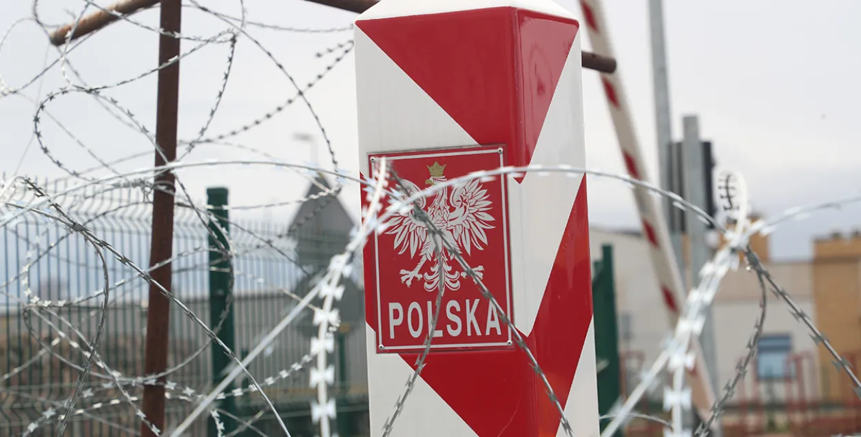 The Belarus-Poland border