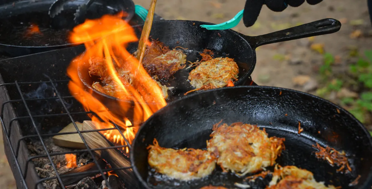 У Магілёве на Dranikfest'е з'елі паўтоны бульбы