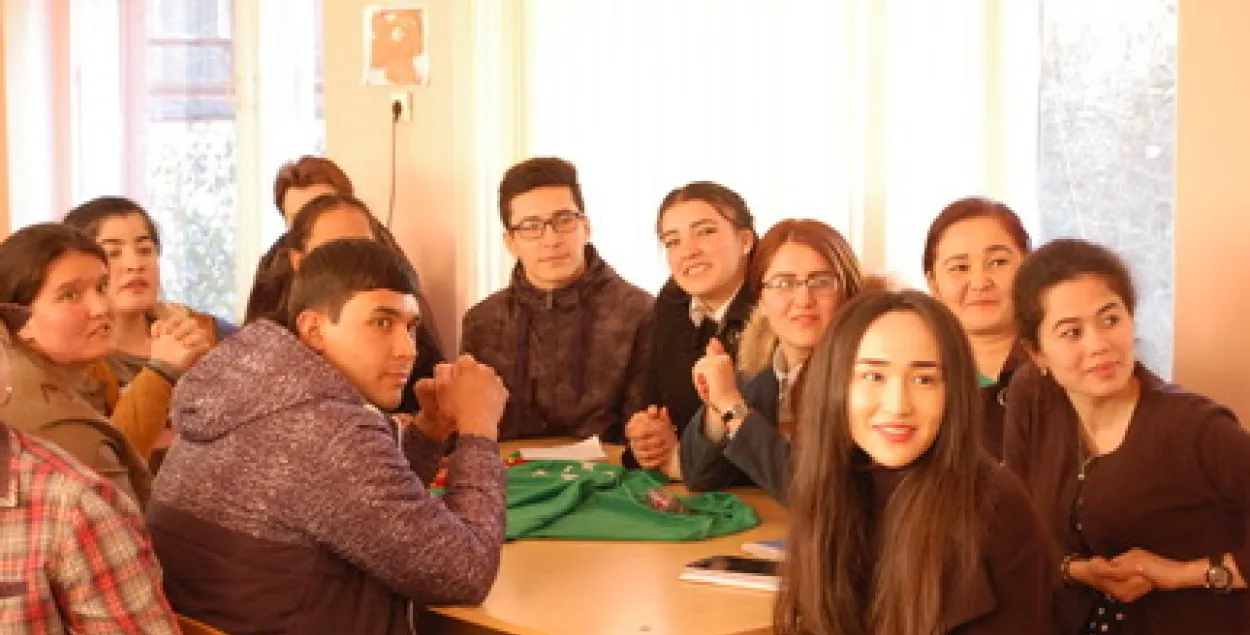 Студенты из Туркменистана. Фото: old.gsu.by