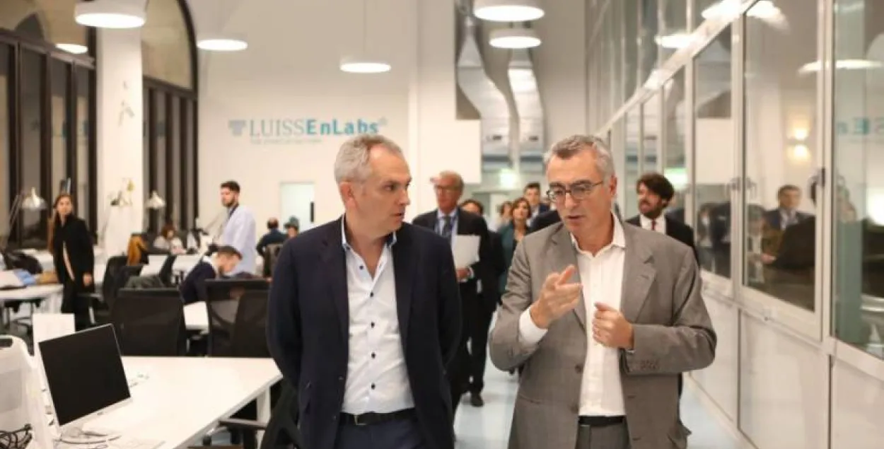 В римском офисе LUISS EnLabs / BEL.BIZ