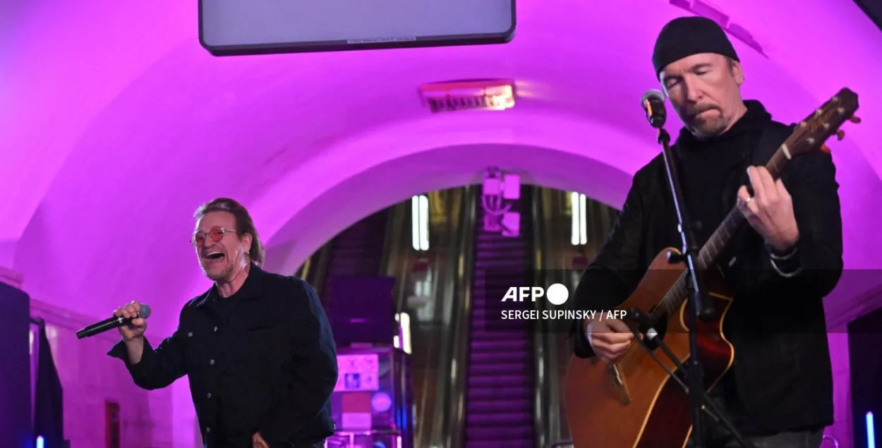 U2 у&nbsp;Кіеве / AFP