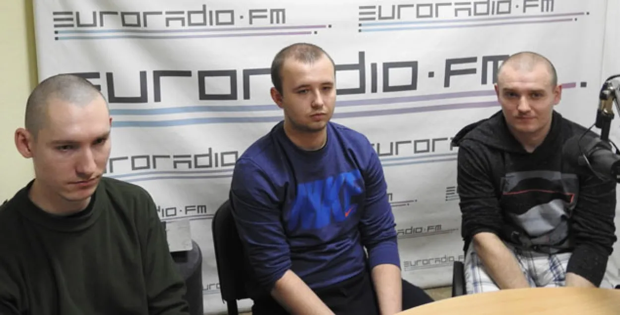 Photo: Euroradio. Vasilyeu is on the right.