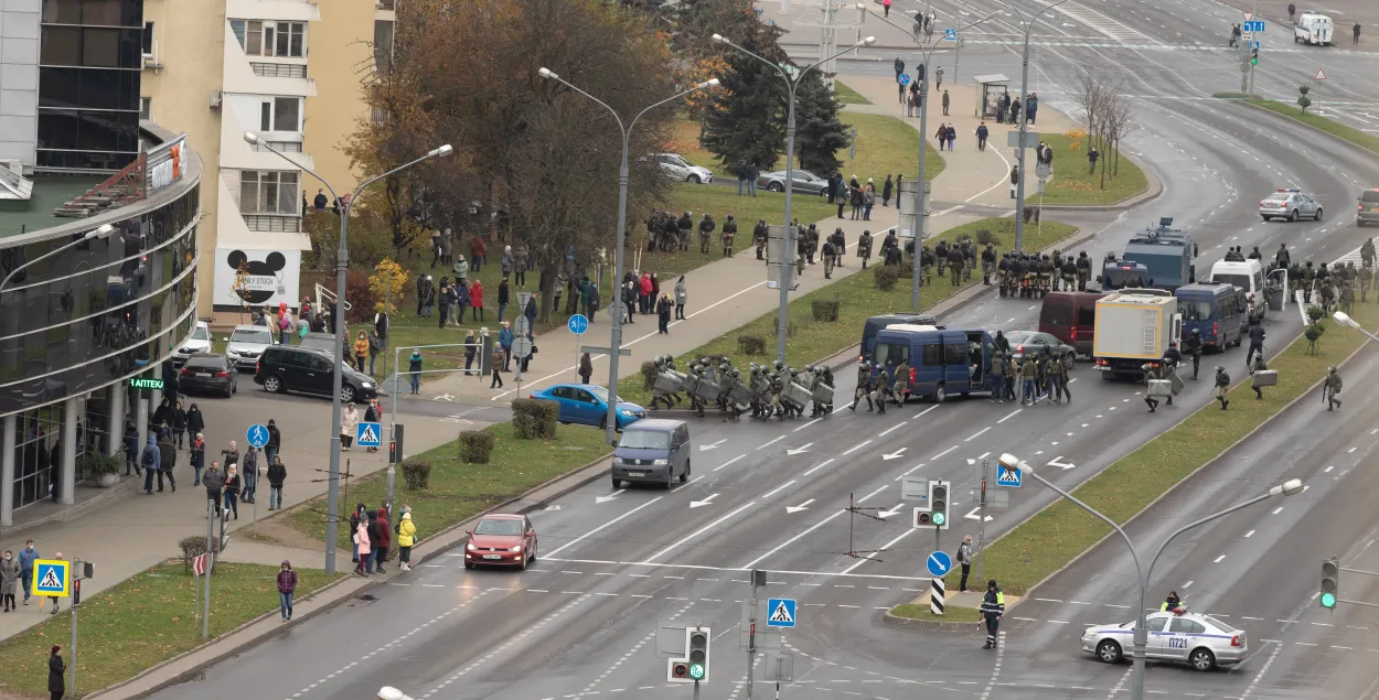Sunday March in Minsk on November 8, 2020 / Euroradio