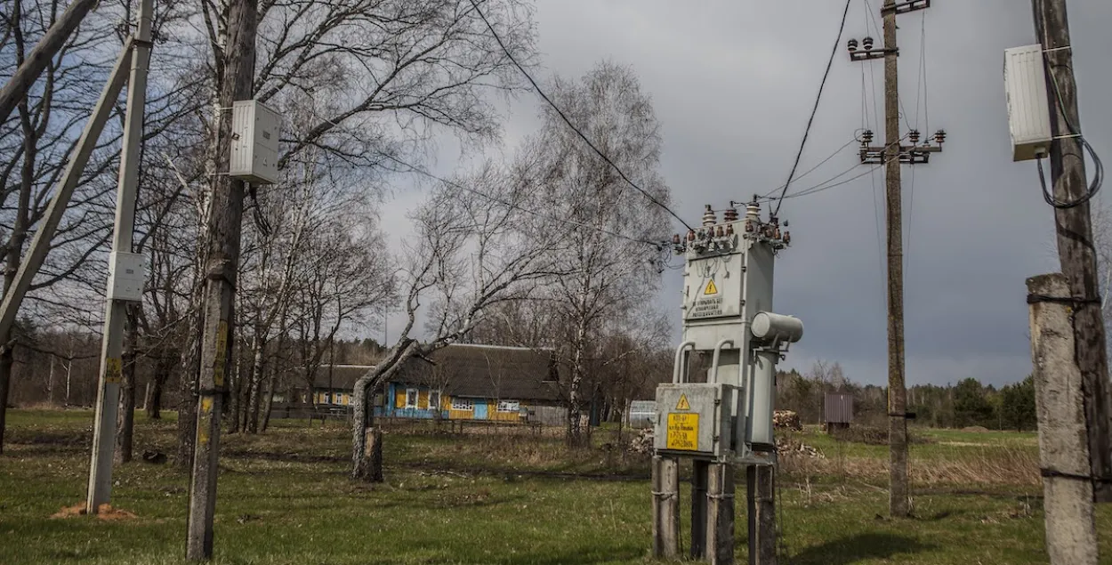 Вчера из-за сильного ветра 500 населенных пунктов в Беларуси были без света