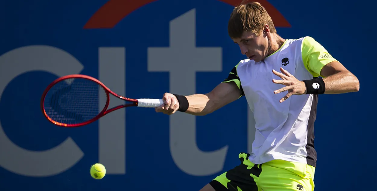 Беларускі тэнісіст выйграў турнір ATP — упершыню за 18 гадоў