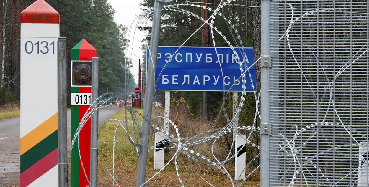Белорусско-литовская граница / Reuters
