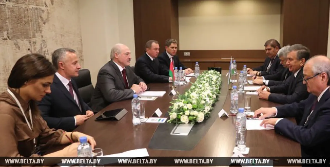 Мірзіёеў запрасіў Лукашэнку наведаць Узбекістан у 2018 годзе