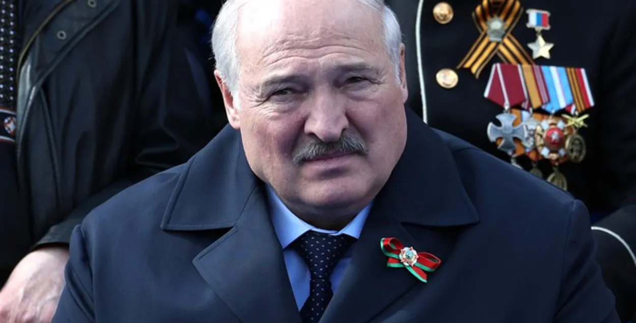 Аляксандр Лукашэнка на парадзе 9 траўня ў Маскве / kremlin.ru
