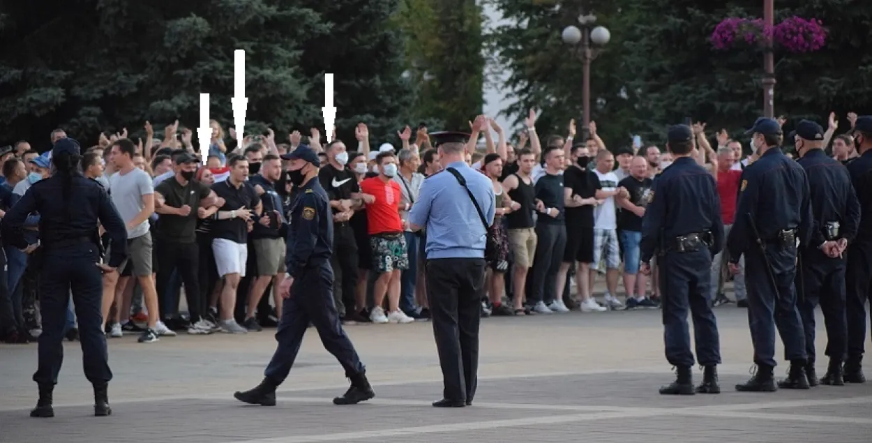Акция протеста в Молодечно / sk.gov.by