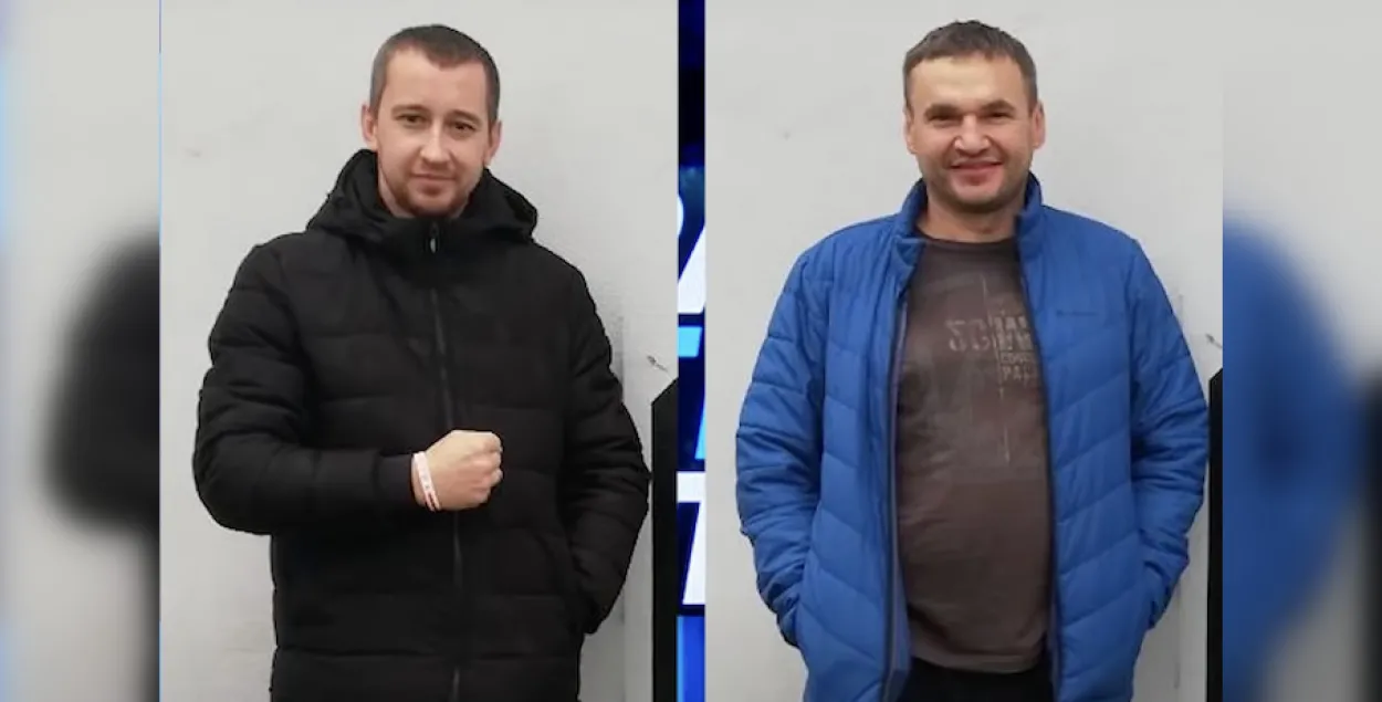 Сергей Плешкун и Юрий Сельвич / кадр из видео "Беларусь 1"
