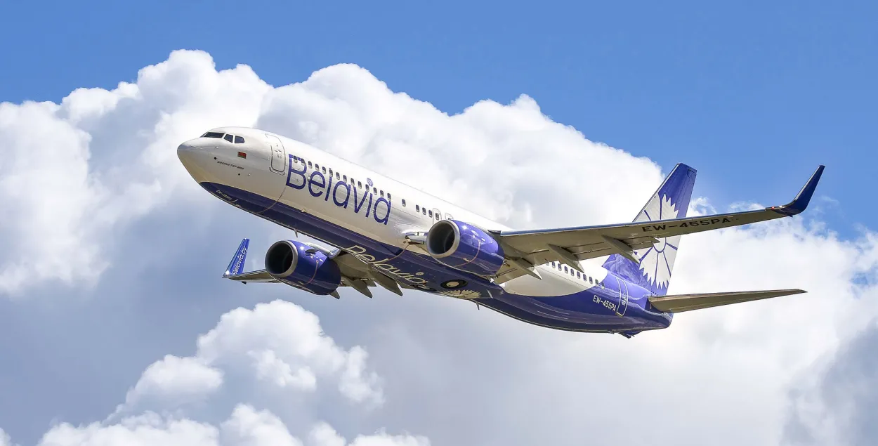 Самолёт Belavia / фото иллюстративное