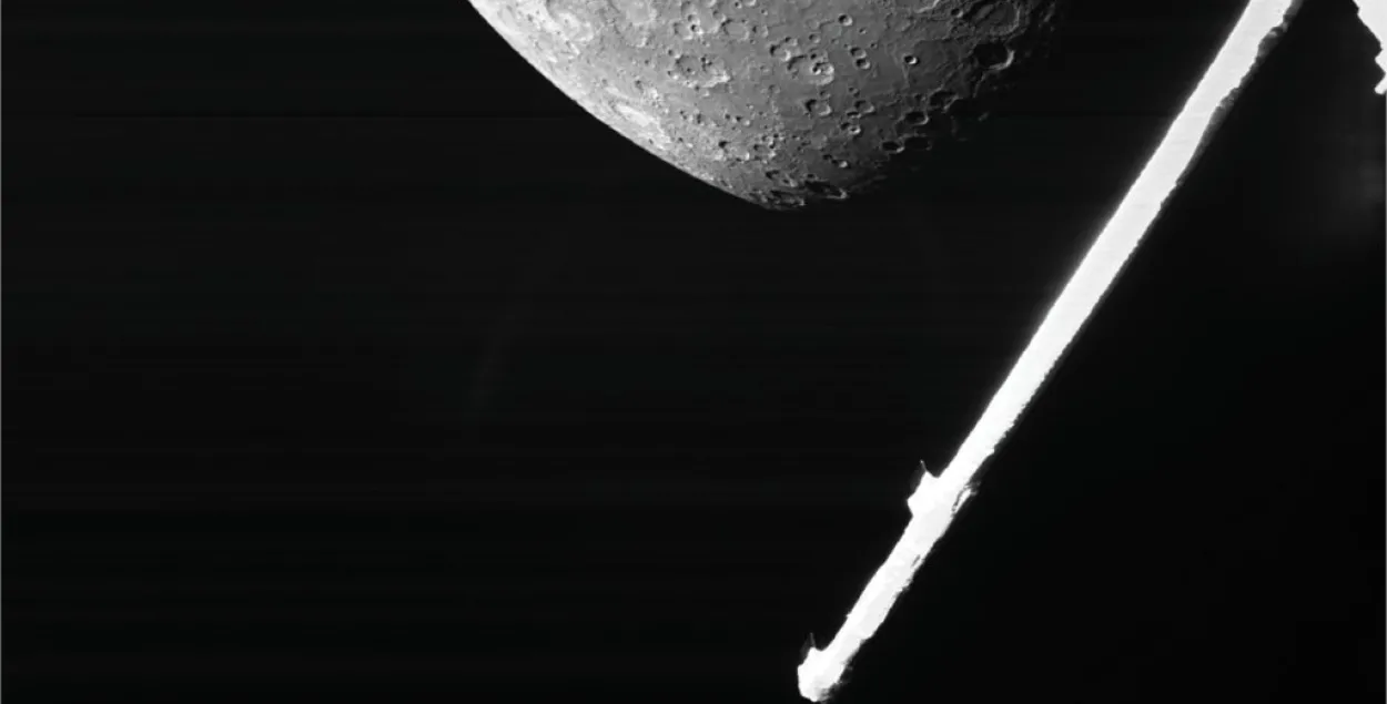 Апарат BepiColombo даслаў на Зямлю першыя здымкі паверхні Меркурыя