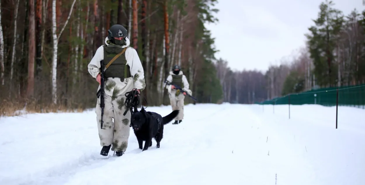 Белорусские пограничники / t.me/gpkgovby, иллюстративное фото
