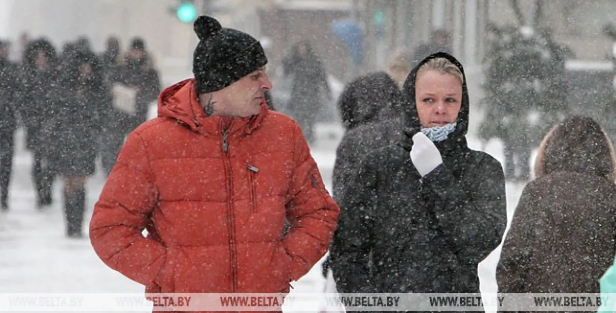 У сераду ў Беларусі чакаецца пацяпленне