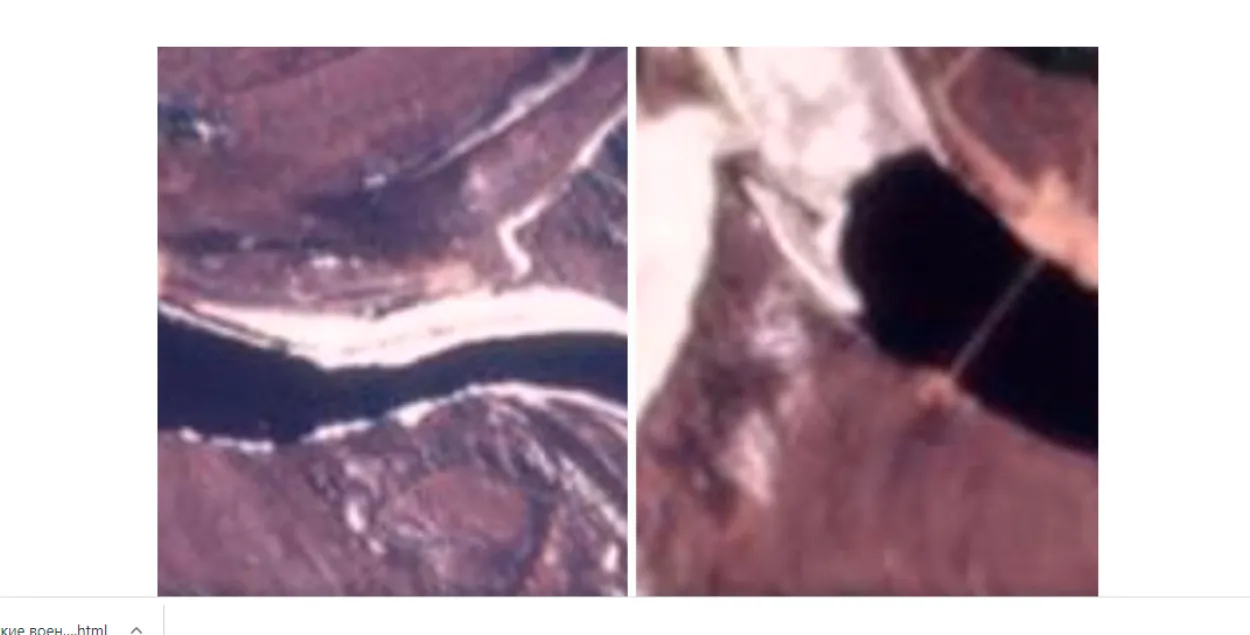 Новый мост через Припять / Снимки спутникового сервиса Planet