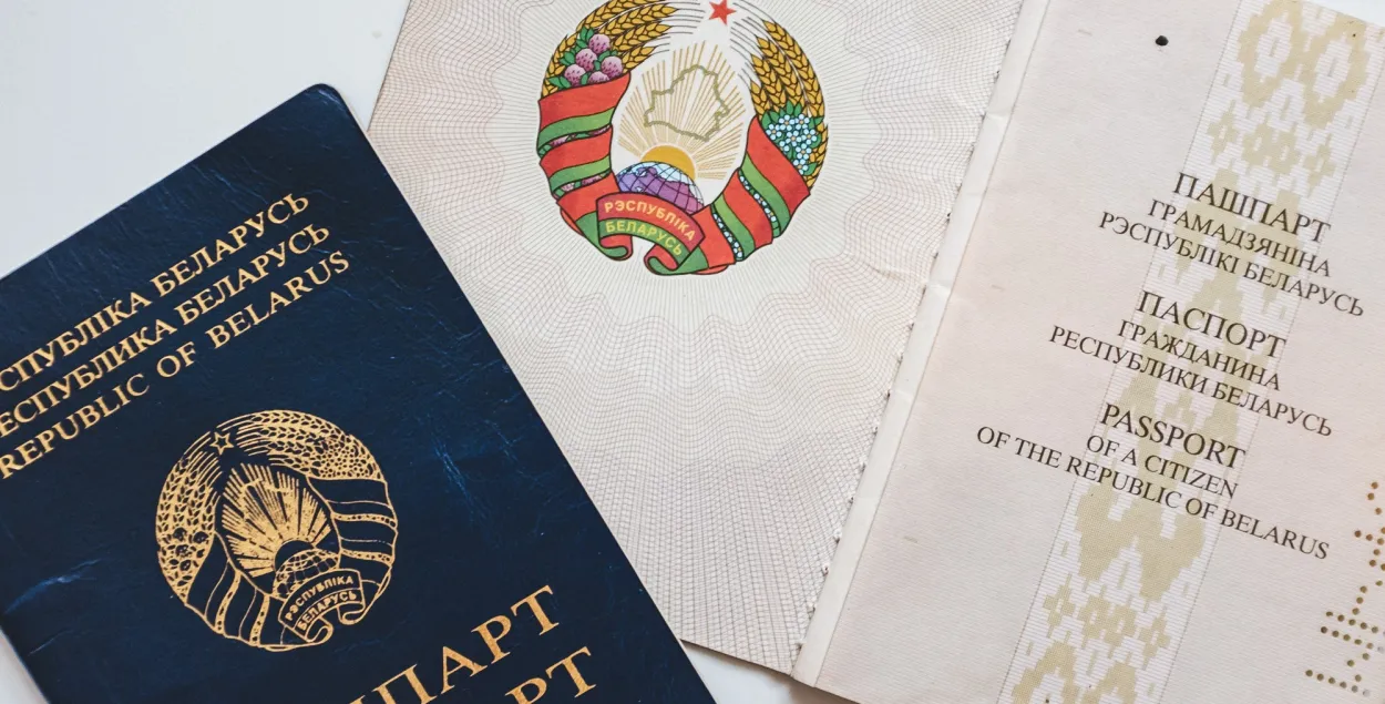 Белорусский паспорт / Белсат
