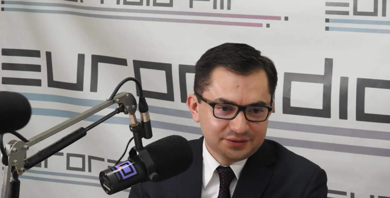 Poland&#39;s Ambassador in Minsk Konrad Pawlik. Image by Euroradio