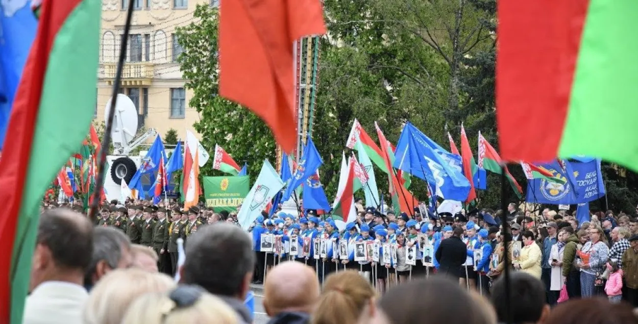 Плошча Перамогі ў Мінску / Еўрарадыё​​