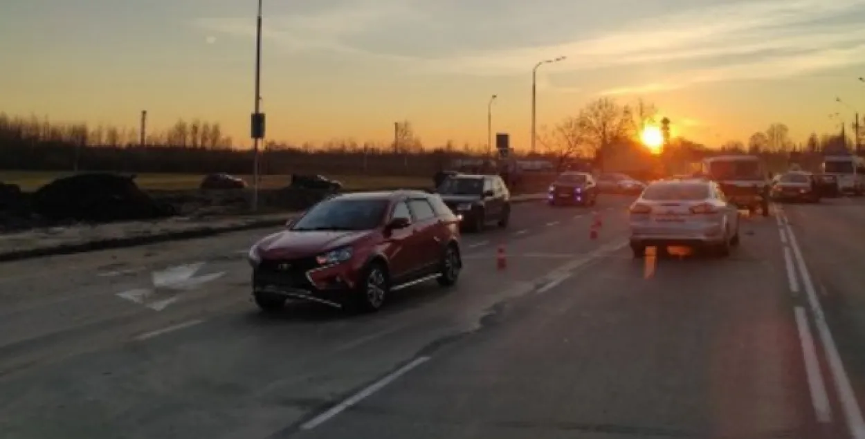 У Полацку ў аварыі загінулі два пасажыры легкавіка