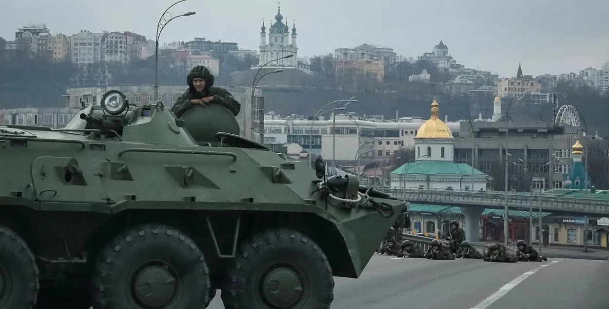 Расійскія войскі "страцілі дынаміку": другі дзень баёў ва Украіне