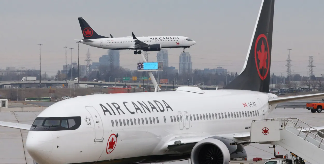 35 пассажиров лайнера Air Canada пострадали из-за сильной турбулентности