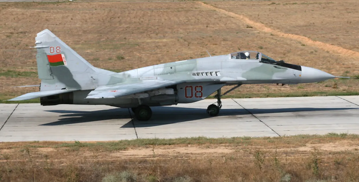 Belarus Air Force MiG 29. Photo: tut.by