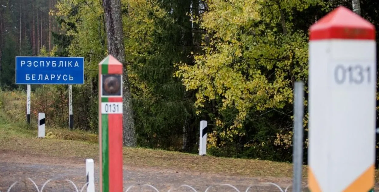На белорусско-литовской границе / delfi.lt
