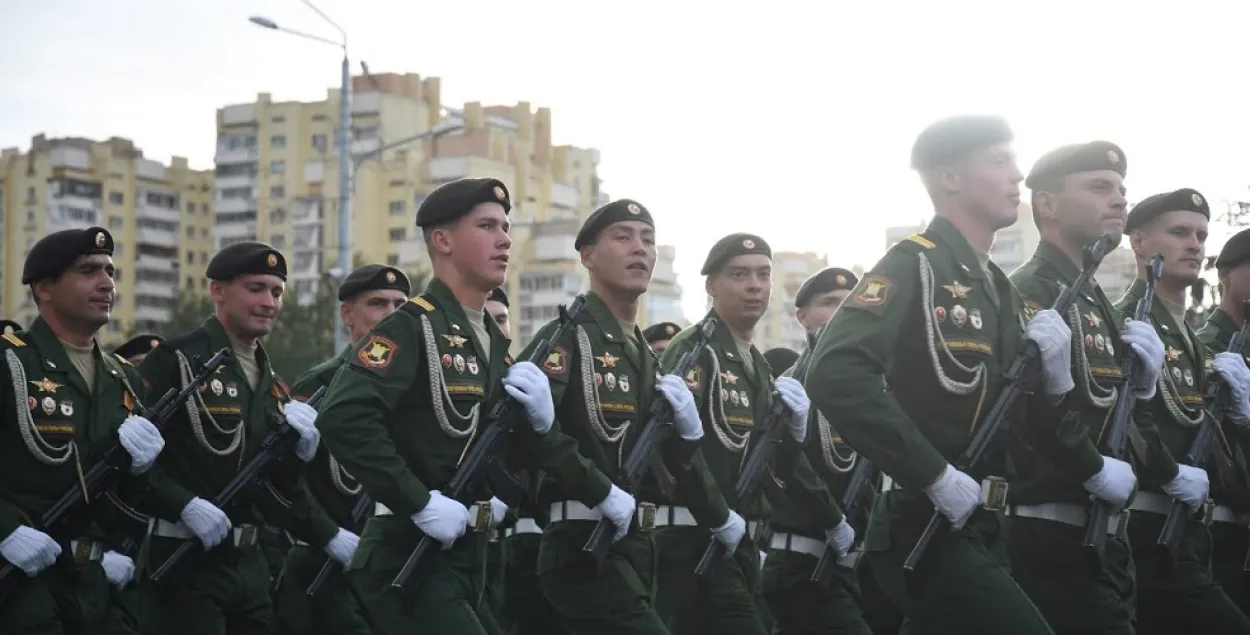 Парад в Минске / Еврорадио