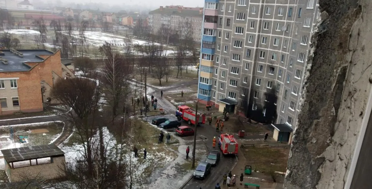 Взрыв в доме в Слуцке / kurjer.info​