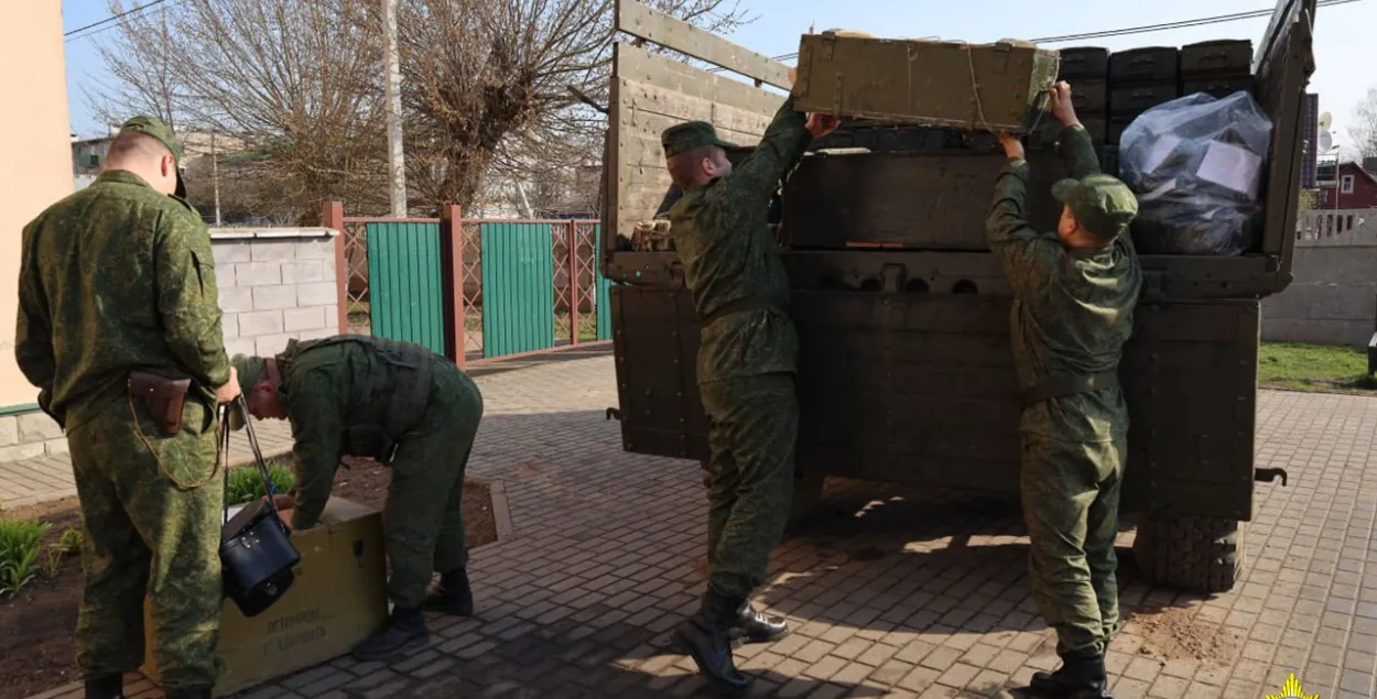 Беларускія вайскоўцы / t.me/modmilby
