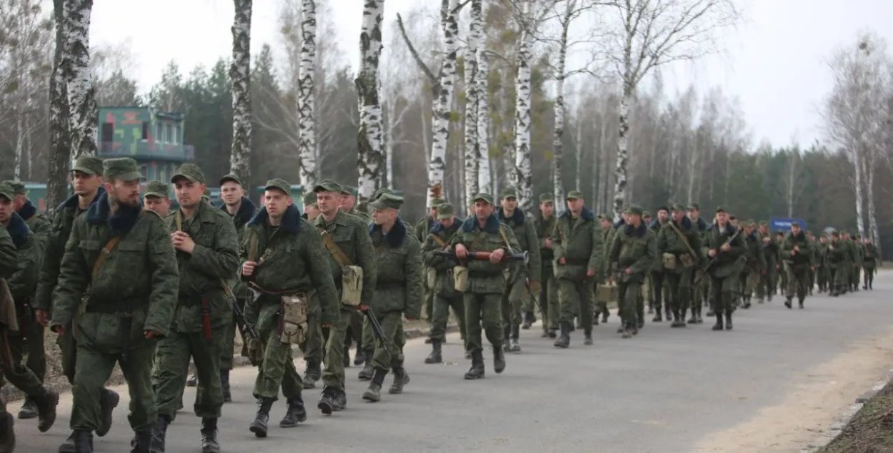 Вучэнні тэрабароны / прэс-служба Мінабароны, ілюстрацыйнае фота
