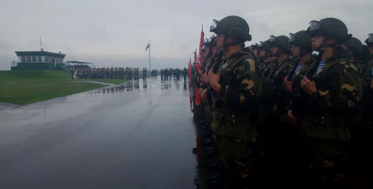 Лепшыя беларускія вайскоўцы ў апошні дзень вучэнняў.