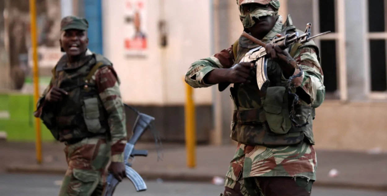 Войска ў Зімбабвэ адкрыла агонь па людзях, нязгодных з вынікам выбараў