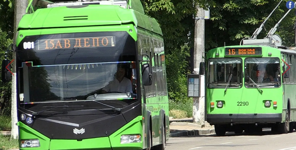 Троллейбусы на улице Житомира