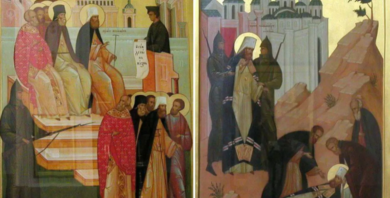 Иконы новомучеников, которые не понравились гродненским властям