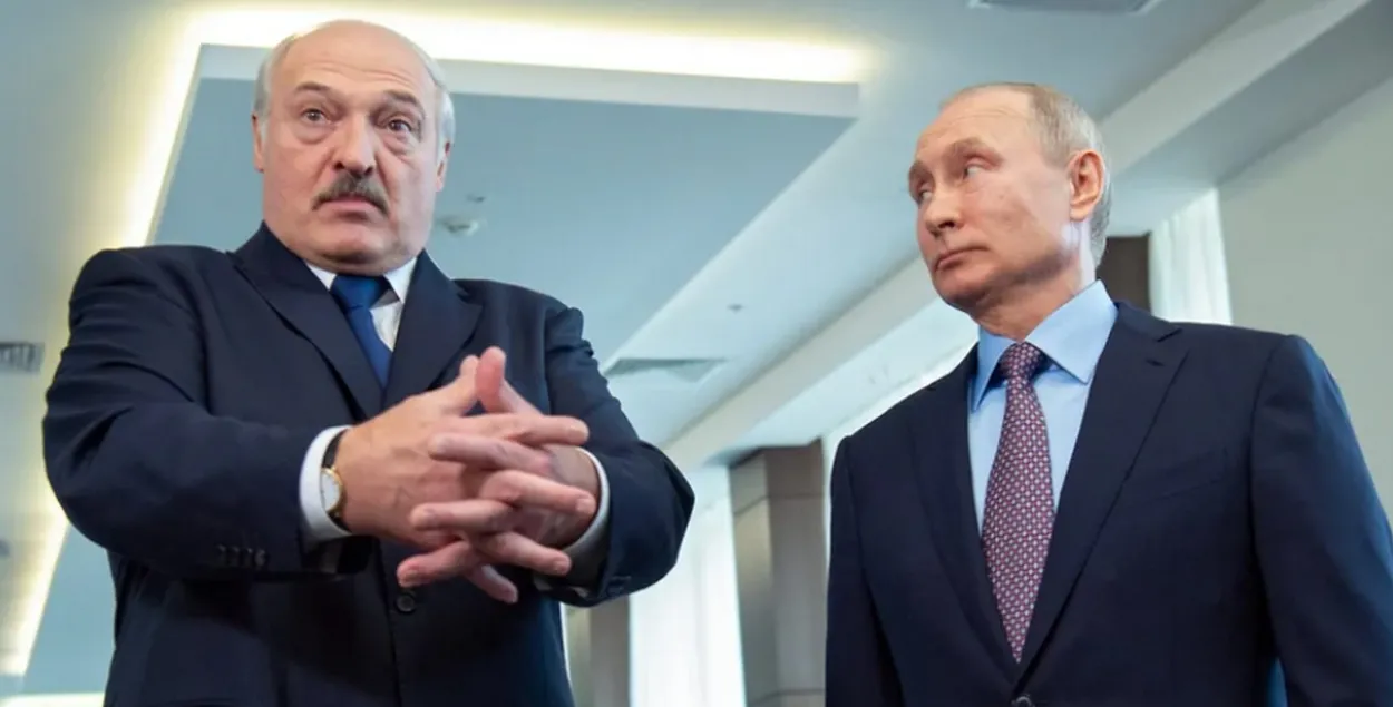 Александр Лукашенко и Владимир Путин&nbsp;