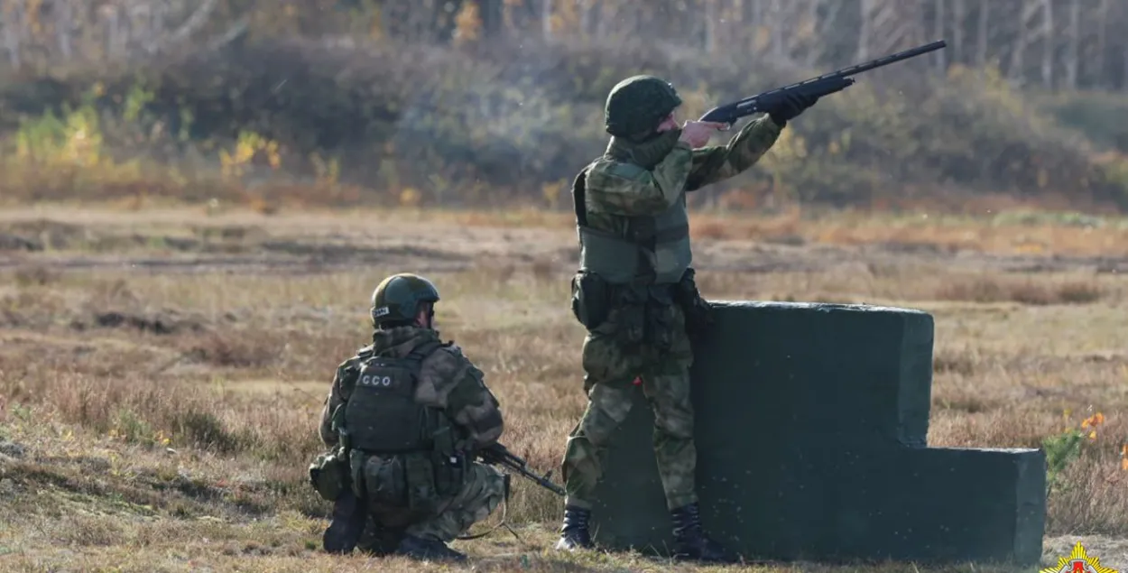 Байцы Сіл спецаперацый на вучэннях, ілюстрацыйнае фота