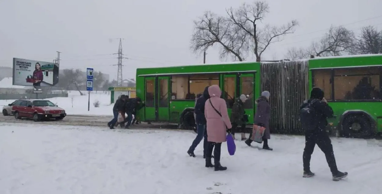 Общественный транспорт в Гомеле (иллюстративное фото)
