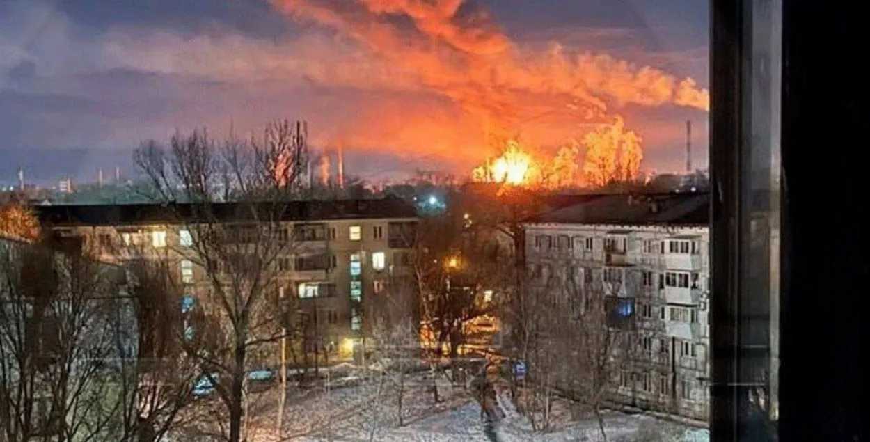 Пожар на Новокуйбышевском НПЗ
