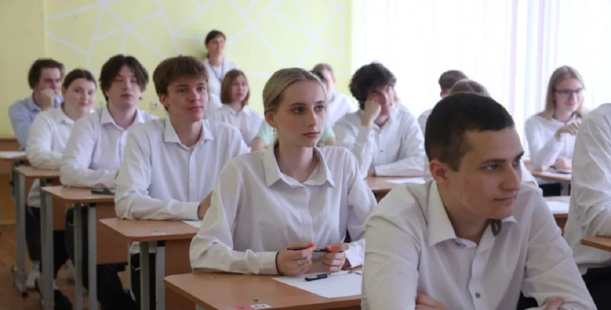 Беларускія школьнікі
