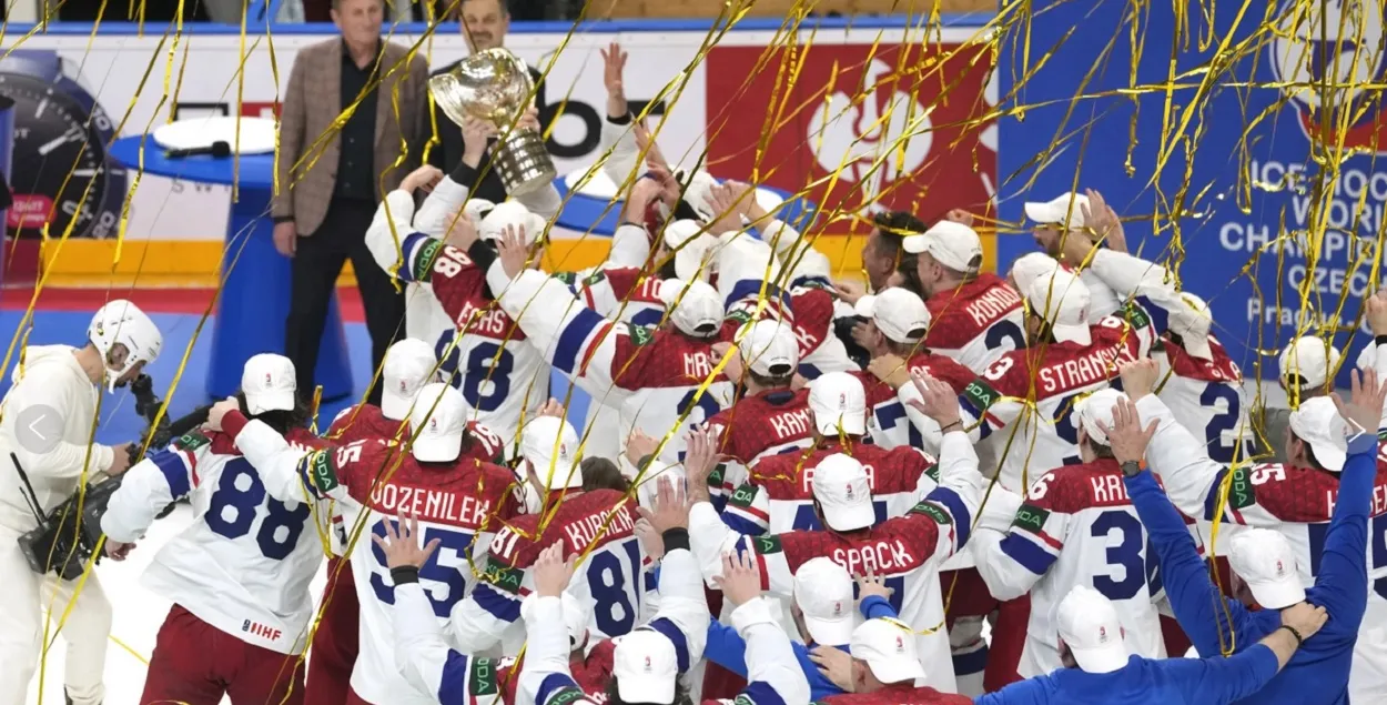 Для чешских хоккеистов это 13-я победа
