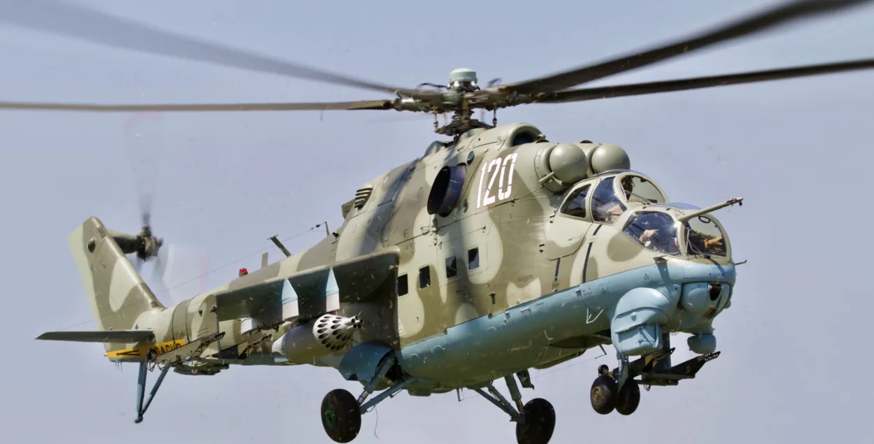Фото вертолета Ми-24Д
