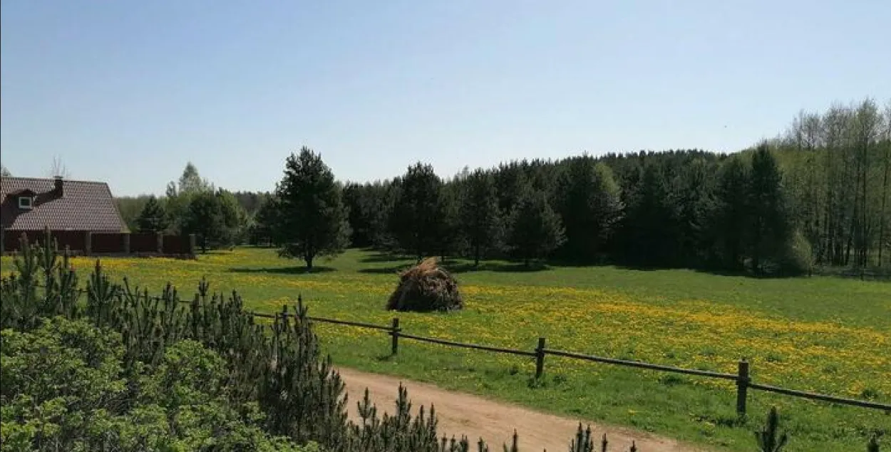 Участак размешчаны ў Лагойскім раёне
