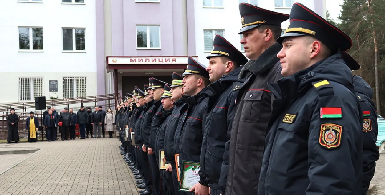 Астравецкія міліцыянеры
